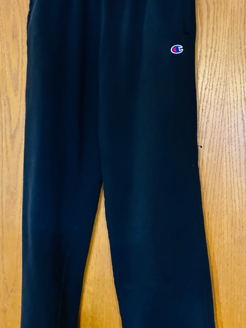 Champion Men’s Black Logo Sweatpants